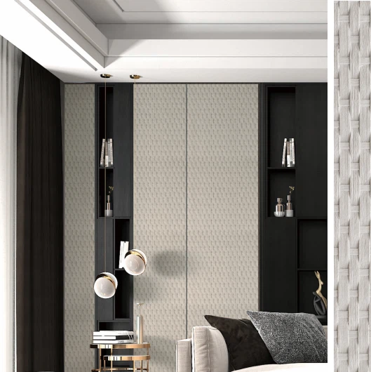 Hoa văn mây tre đan mềm A1 chống cháy