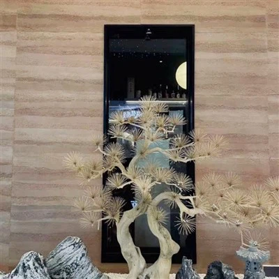 Gạch dẻo trang trí tường đất nện